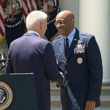 VIDEO: Biden nominates Air Force general as next head of Joint Chiefs