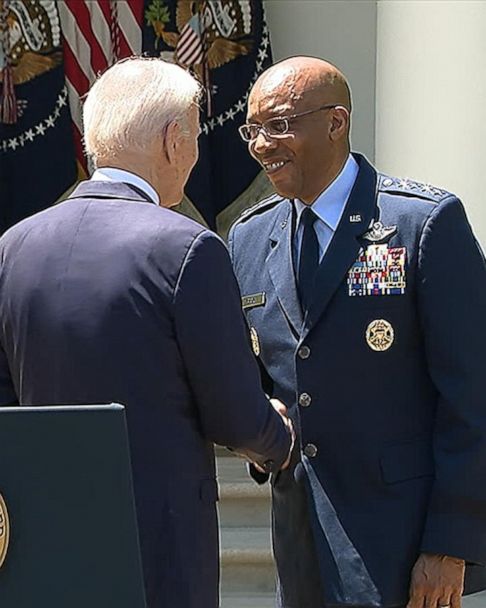 Video Biden nominates Air Force general as next head of Joint Chiefs - ABC  News