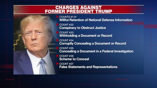 Video What are the charges against Trump? - ABC News