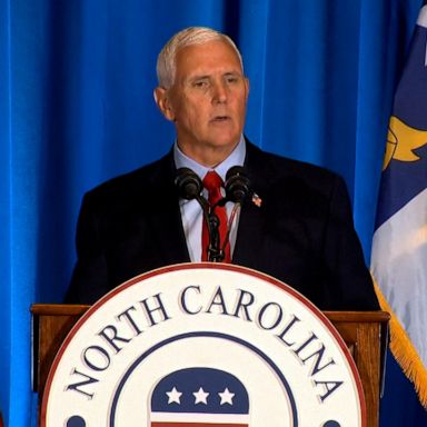 Former Vice President Mike Pence said "no one is above the law" while discussing the latest indictment against former President Donald Trump.