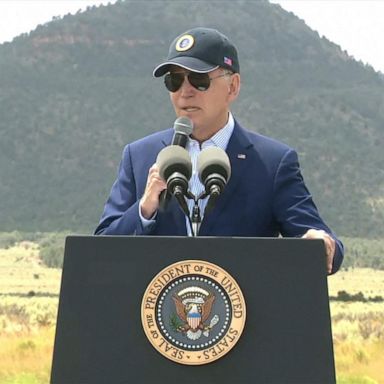 President Joe Biden visited Arizona on Tuesday to tout climate investments and designate a new national monument.