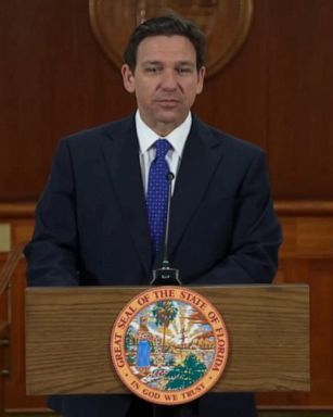 PHOTO: Florida Gov. Ron DeSantis announced Wednesday morning that he is suspending the state attorney for Orlando, Monique Worrell, effective immediately.