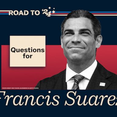 Francis Suarez discussed positions on some of the biggest issues heading into the 2024 election.