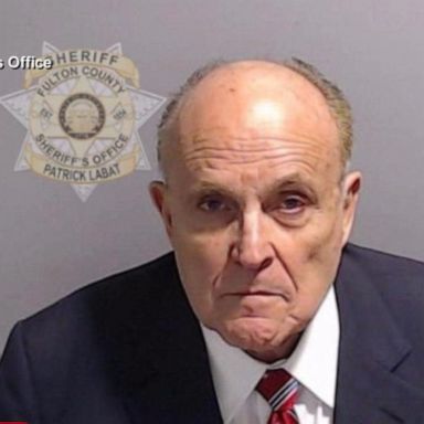 VIDEO: Rudy Giuliani mug shot released