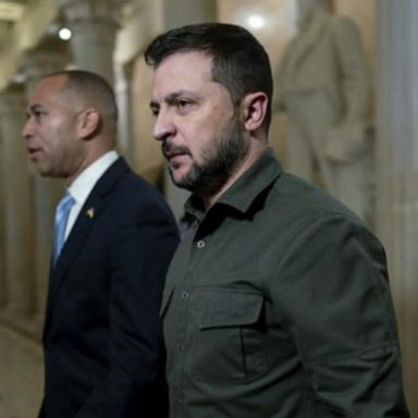 VIDEO: Zelenskyy lobbies Congress for further aid to Ukraine