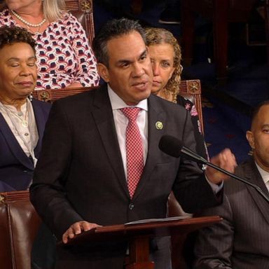 Democrats stand firmly behind House Minority Leader Hakeem Jeffries for speaker while Rep. Pete Aguilar attacks Rep. Jim Jordan's legislative record. 