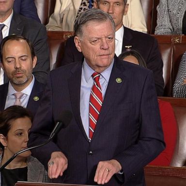 "It takes a spine of steel to do this job. My friend has that kind of determination," Rep. Tom Cole said of Rep. Jim Jordan in the second vote for House speaker. 