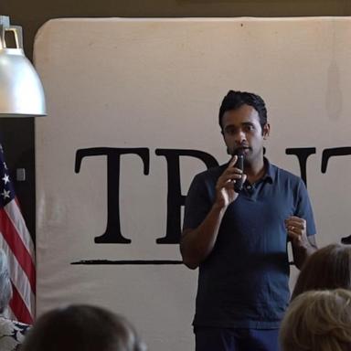 VIDEO: Vivek Ramaswamy pitches himself as political outsider candidate