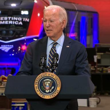 VIDEO: President Biden announces $16.4 billion infrastructure plan for Amtrak