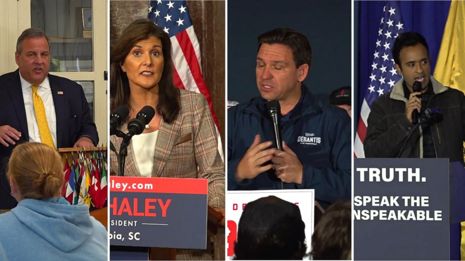 4 GOP Presidential Candidates Take Final Debate Stage Before Voters Hit ...