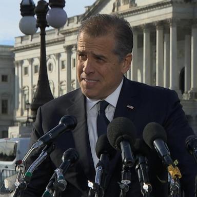 VIDEO: Hunter Biden speaks out ahead House impeachment vote against his father