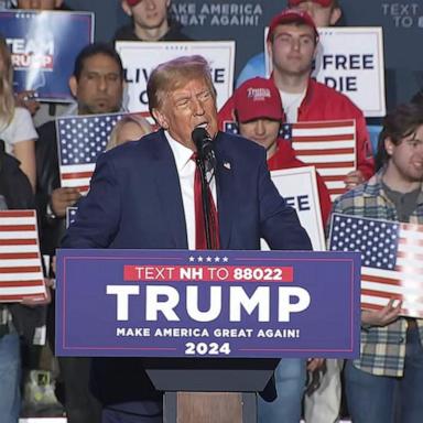 VIDEO: Trump leads 2024 race as comments come under fire 