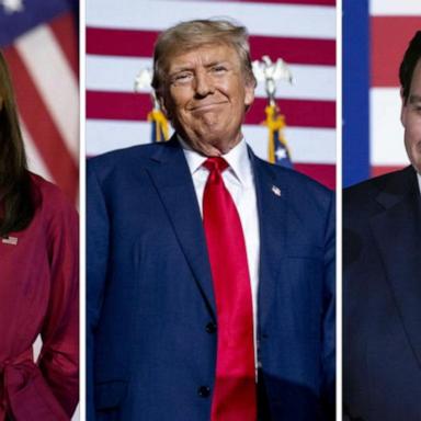 VIDEO: Trump sets sights on battling Haley in New Hampshire primary 