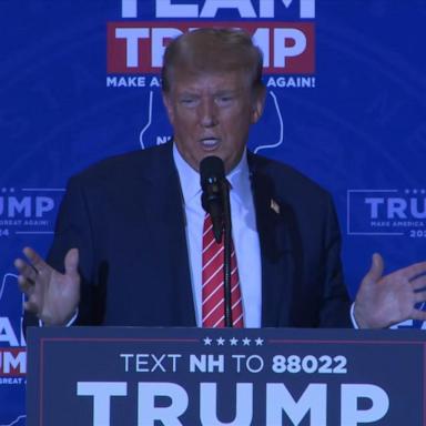 Speaking at a rally in Concord, New Hampshire, the former president said Nikki Haley “is not presidential timbre” and “puts America last.”