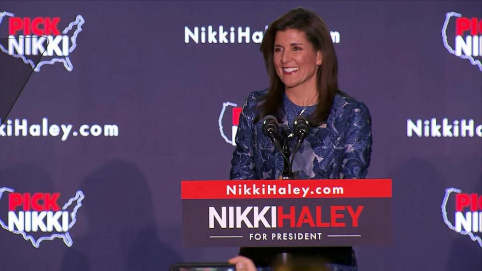 New Hampshire primary 2024 Trump projected to win, Haley vows to fight