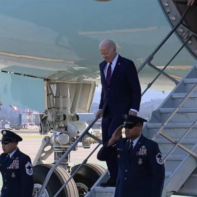 Biden was speaking at a big-dollar fundraiser in San Francisco on Wednesday as part of a three-day California fundraising swing that began in Los Angeles on Tuesday.