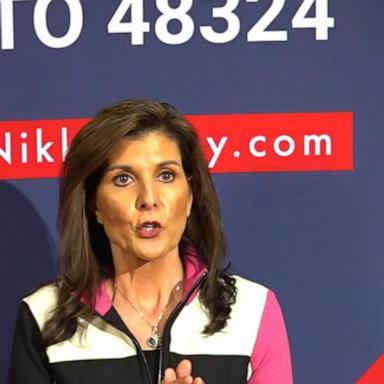 VIDEO: Nikki Haley campaigns in Michigan ahead of Tuesday's primary 