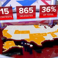 Voters head to the polls in 15 states in Super Tuesday showdown  