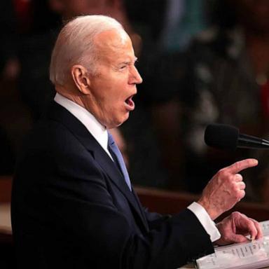 "If anyone here tries to cut Social Security or Medicare or raise the retirement age, I will stop you," Biden said to applause.