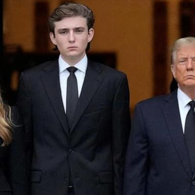 Barron Trump, the youngest child of former President Donald Trump, was chosen as one of Florida's at-large delegates for the Republican National Convention.