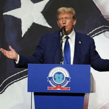 Former President Donald Trump on Monday posted a video on his social media platform that uses language that appears to mirror that of Nazi Germany.