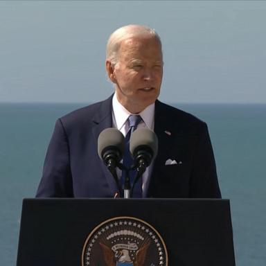 VIDEO: President Biden delivers remarks on freedom, democracy and the legacy of D-Day