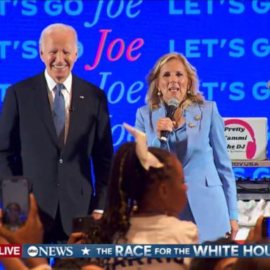 President Joe Biden took the stage at his campaign's watch party following his CNN debate performance.