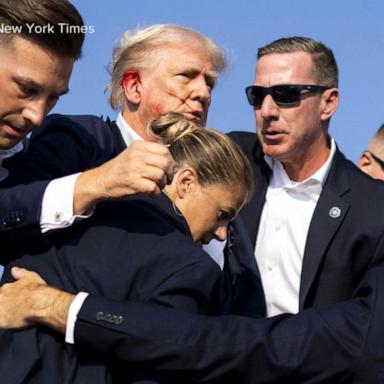 VIDEO: What happened as Trump's motorcade left Pennsylvania rally?