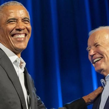 VIDEO: Clintons, Obamas praise Joe Biden