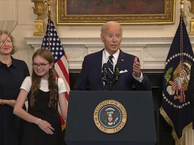 WATCH:  Biden sings ‘Happy Birthday’ to daughter of freed prisoner