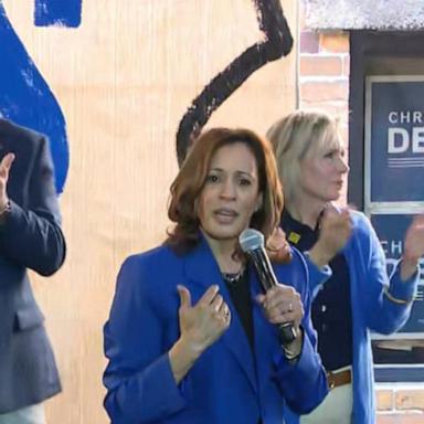 VIDEO: Harris and Trump campaigns focus on battleground states