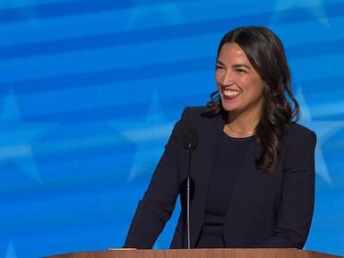 WATCH:  New York Rep. Alexandria Ocasio-Cortez speaks at the DNC