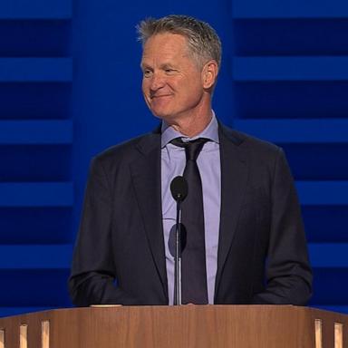 VIDEO: NBA coach Steve Kerr greeted with applause