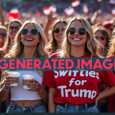 VIDEO: Trump posts fake AI images of Taylor Swift, fans