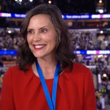 VIDEO: Gov. Gretchen Whitmer on the Harris-Walz ticket