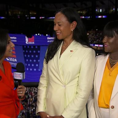 VIDEO: VP Harris' sorority sisters join from the DNC