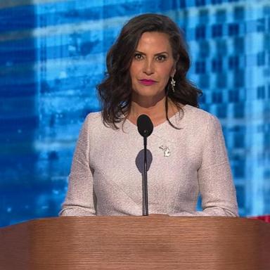 VIDEO: Gretchen Whitmer calls Harris a ‘total bad---’ during full DNC speech