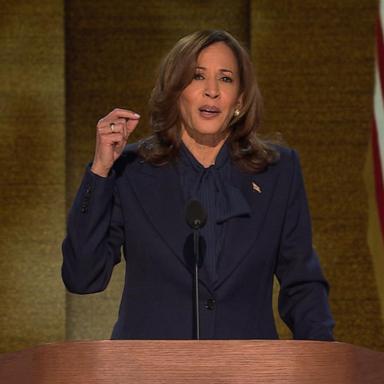 VIDEO: Kamala Harris makes unity pitch at the DNC