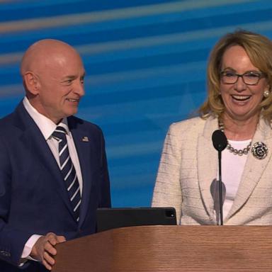 VIDEO: Gabby Giffords talks about ‘my friend, Kamala’ during full DNC speech