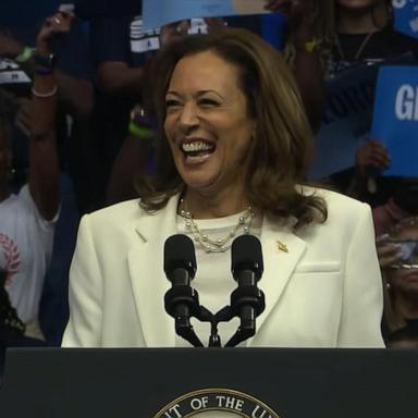 VIDEO: Harris delivers remarks at Georgia rally