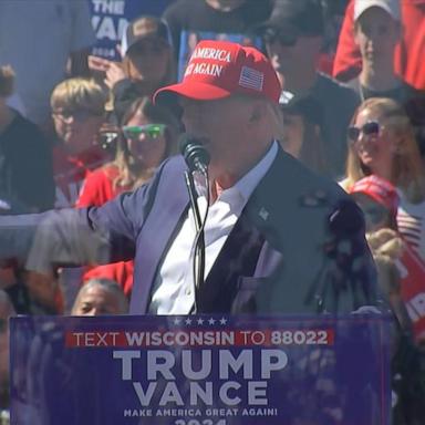 VIDEO: Former President Trump holds Wisconsin campaign rally