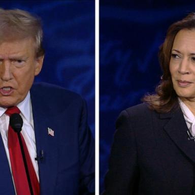 VIDEO: Trump and Harris asked about the Affordable Care Act