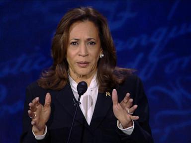 WATCH:  Harris adopts Biden's view on Israel-Gaza, says war must end