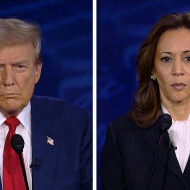 VIDEO: Trump ends debate slamming Harris' record