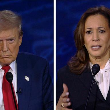 VIDEO: Trump, Harris clash in high-stakes debate