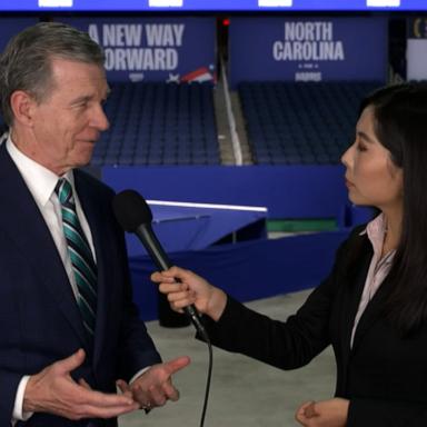 North Carolina Gov. Roy Cooper, a Democrat, said Thursday that Vice President Kamala Harris' chances in the crucial battleground state of North Carolina are "excellent."