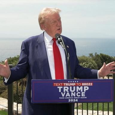 VIDEO: Trump holds first press conference since debate against Harris