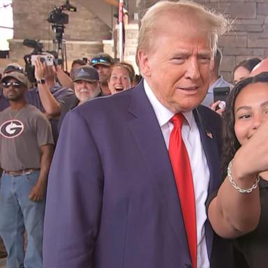 VIDEO: Trump discusses Hurricane Helene recovery with Georgia governor