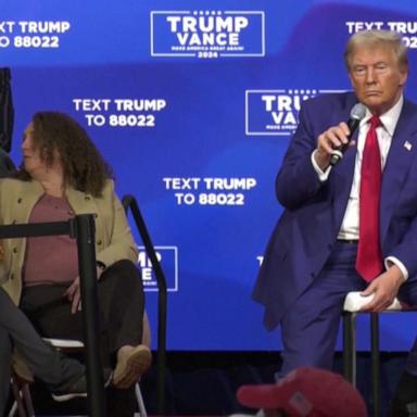 Former President Donald Trump's town hall in Oaks, Pennsylvania, on Monday evening was interrupted twice by medical emergencies.