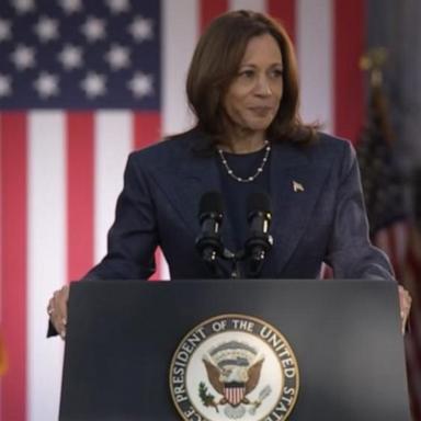 VIDEO: Kamala Harris praises Mike Pence's actions on Jan. 6